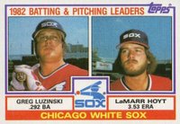 1983 Topps #591 White Sox Batting & Pitching Leaders Baseball Card