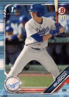 2019 Bowman Draft #BD57 Michael Busch Sky Blue Baseball Card