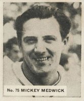 1936 Goudey World Wide Gum  #75 Mickey Medwick Correct spell Ducky Baseball Card