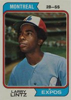 1974 Topps #121 Larry Lintz Baseball Card