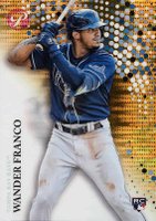 2022 Topps Pristine #206 Wander Franco Pristine Gold Refractor Baseball Card