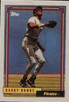 1992 Topps Micro #380 Barry Bonds Baseball Card