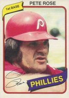 1980 O-Pee-Chee #282 Pete Rose Baseball Card