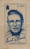 1910 White Silks # Frank Chance Baseball Card