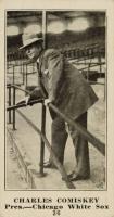 1916 Morehouse Baking #36 Charles Comiskey Cancelled Baseball Card