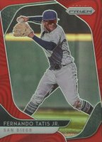 2020 Panini Prizm #193 Fernando Tatis Jr. Red Prizm Baseball Card