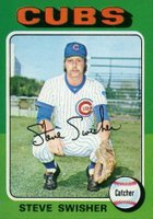 1975 Topps Mini #63 Steve Swisher Baseball Card