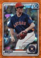 2020 Bowman Chrome Sapphire Edition #BCP70 Forrest Whitley Orange Baseball Card