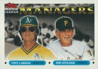 1993 Topps #511 Jim Leyland/Tony LaRussa Baseball Card
