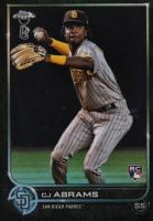2022 Topps Chrome Ben Baller #225 C.J. Abrams Baseball Card