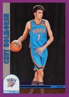 2022 Panini NBA Hoops #282 Chet Holmgren Purple Basketball Card