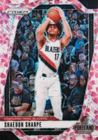 2024 Panini Prizm #144 Shaedon Sharpe Cherry Blossom Choice Basketball Card