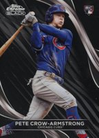 2024 Topps Chrome Black #96 Pete Crow-Armstrong Baseball Card