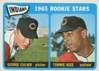 1965 O-Pee-Chee #166 Indians Rookies Baseball Card