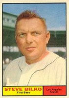 1961 Topps #184 Steve Bilko Baseball Card