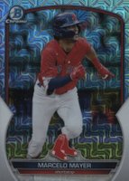 2023 Bowman Mega Box Chrome #107 Marcelo Mayer Baseball Card