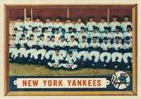 1957 Topps #97 New York Yankees Baseball Card