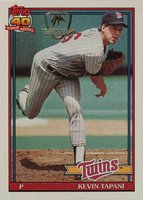 1991 Topps Desert Shield #633 Kevin Tapani Baseball Card