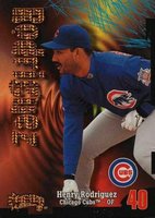 1998 Circa Thunder #34 Henry Rodriguez Super Rave Baseball Card