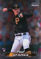 2024 Topps Stadium Club #237 Paul Skenes Chrome Baseball Card