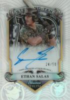 2024 Bowman Sterling Sterling Tek Autographs #STAES Ethan Salas Baseball Card