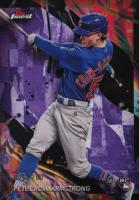 2024 Topps Finest #104 Pete Crow-Armstrong Purple Refractor Baseball Card