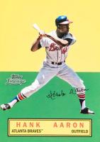 2011 Topps Lineage Stand-Ups # Hank Aaron Baseball Card