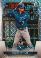 2023 Bowman Mega Box Chrome #57 Bobby Witt Jr. Baseball Card