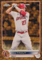 2022 Topps Gilded Collection #1 Mike Trout Superfractor 1/1 Baseball Card