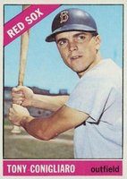 1966 Topps #380 Tony Conigliaro Baseball Card