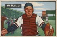 1951 Bowman #313 Ray Mueller Baseball Card