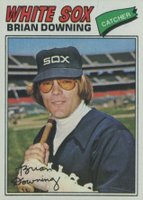 1977 Topps #344 Brian Downing Baseball Card