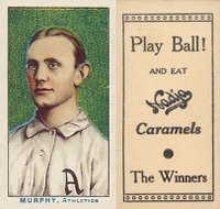 1910 Nadja Philadelphia Athletics # Danny Murphy Baseball Card