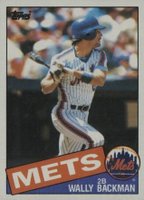 1985 Topps #677 Wally Backman Baseball Card