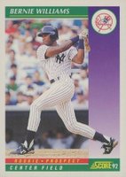 1992 Score #401 Bernie Williams Baseball Card