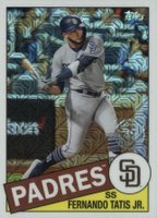 2020 Topps Update Silver Pack 1985 Chrome Promo #CPC35 Fernando Tatis Jr. Baseball Card