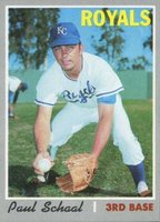1970 Topps #338 Paul Schaal Baseball Card