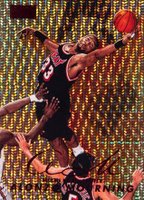 1998 Skybox Premium #98 Alonzo Mourning Star Rubies Basketball Card