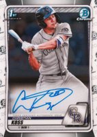 2020 Bowman Chrome Prospect Autographs #CPACK Christian Koss Baseball Card