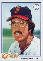1978 Topps #312 Greg Minton Baseball Card