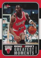 2006 Fleer Michael Jordan's Greatest Moments #MJ-2 Michael Jordan Basketball Card