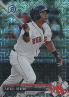 2017 Bowman Mega Box Chrome Prospects #BCP101 Rafael Devers Baseball Card