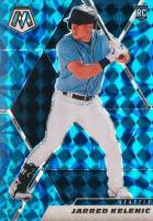 2021 Panini Mosaic #286 Jarred Kelenic Reactive Blue Baseball Card