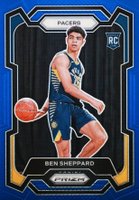 2023 Panini Prizm #172 Ben Sheppard Blue Basketball Card