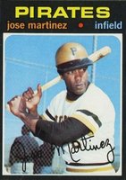 1971 Topps #712 Jose Martinez Baseball Card