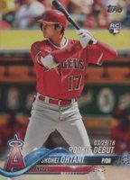 2018 Topps Mini #US285 Shohei Ohtani Baseball Card