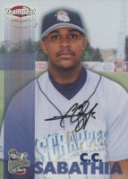 1999 Team Best Autographs # C.C. Sabathia Baseball Card
