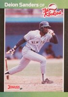1989 Donruss Rookies #6 Deion Sanders Baseball Card