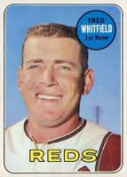 1969 Topps #518 Fred Whitfield Baseball Card
