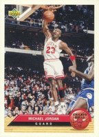 1992 Upper Deck McDonalds #CH4 Michael Jordan Chicago Bulls Basketball Card